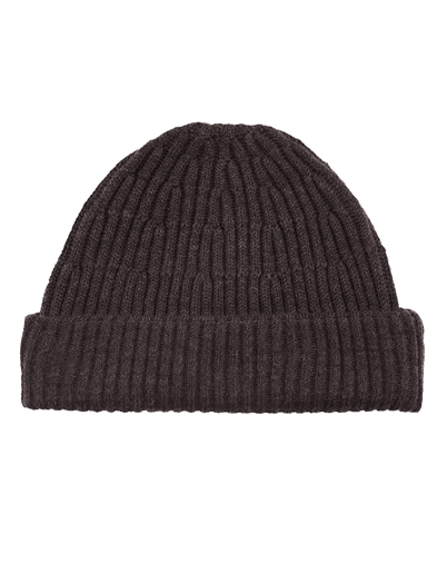 NN. 07 - Rib 6209 Mütze - Deep Truffle